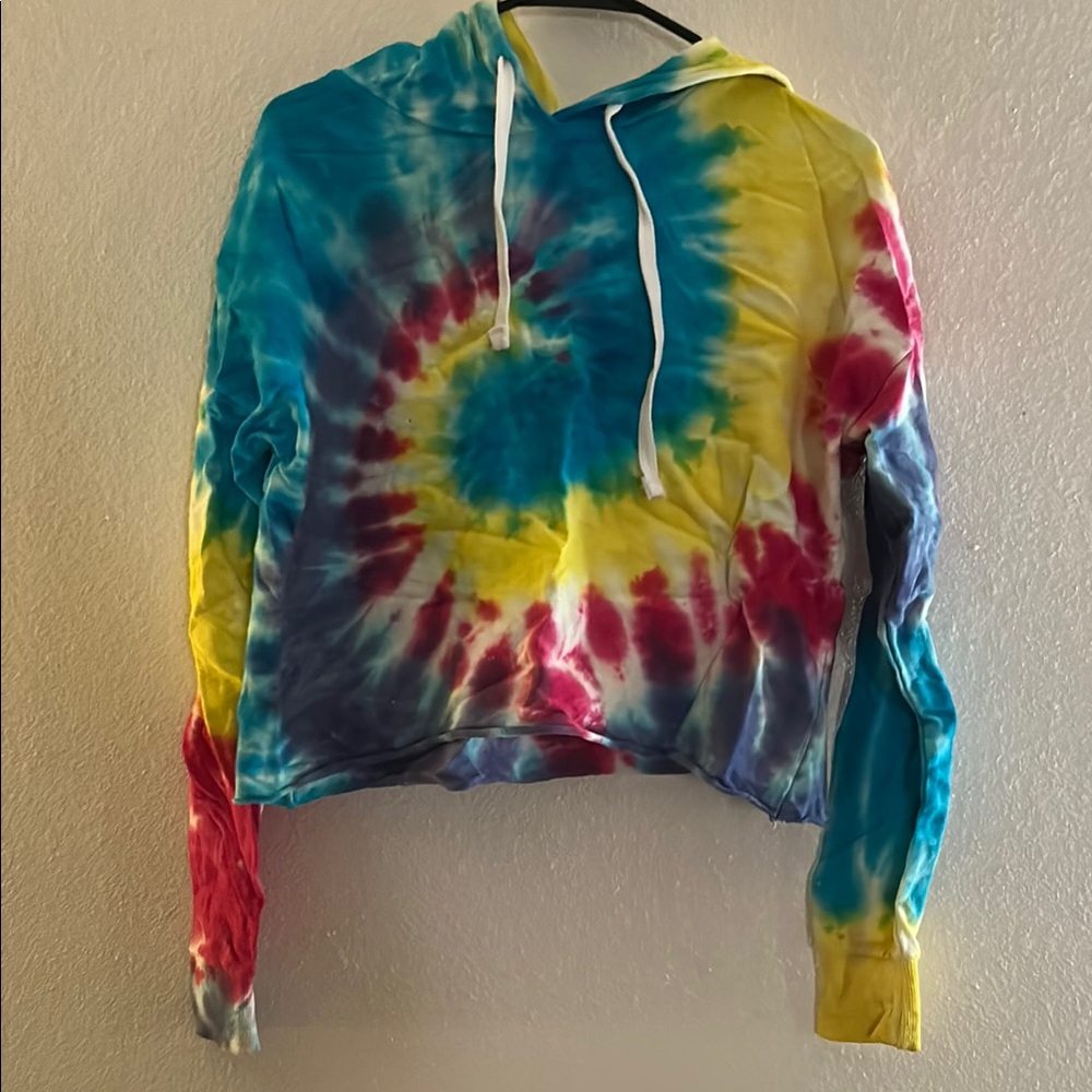Colorful Tie-Dye Hoodie